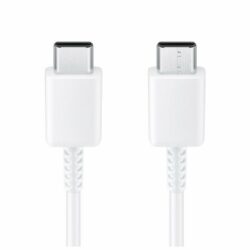 USB-kaabel Samsung EP-DA705BWE 25W 3A Type-C-Type-C 1.0m valge