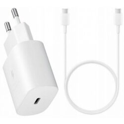 Laadija Samsung EP-TA800NW 25W + Type-C kaabel 25W valge
