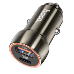 Autolaadija Hoco Z46A USB-A/Type-C PD20W+QC3.0 hall