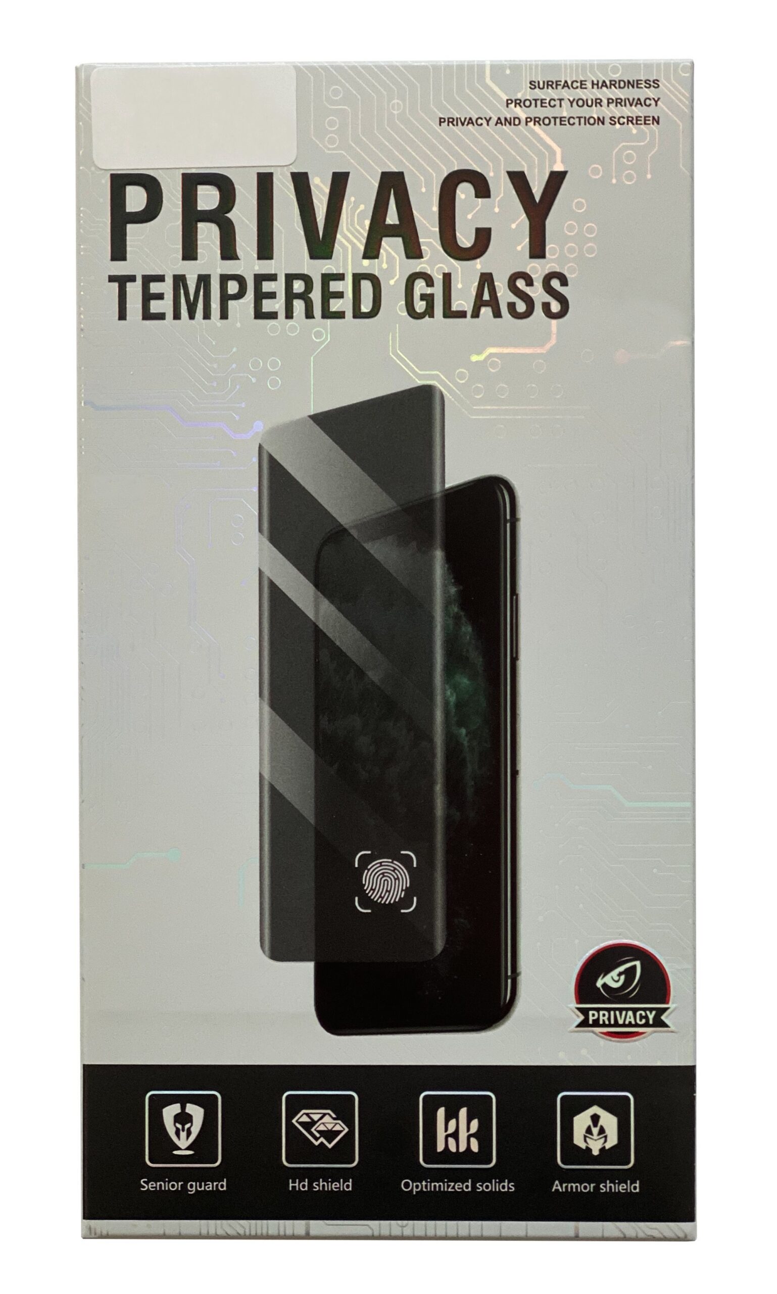 LCD kaitsev karastatud klaas Full Privacy Samsung S918 S23 Ultra 5G must