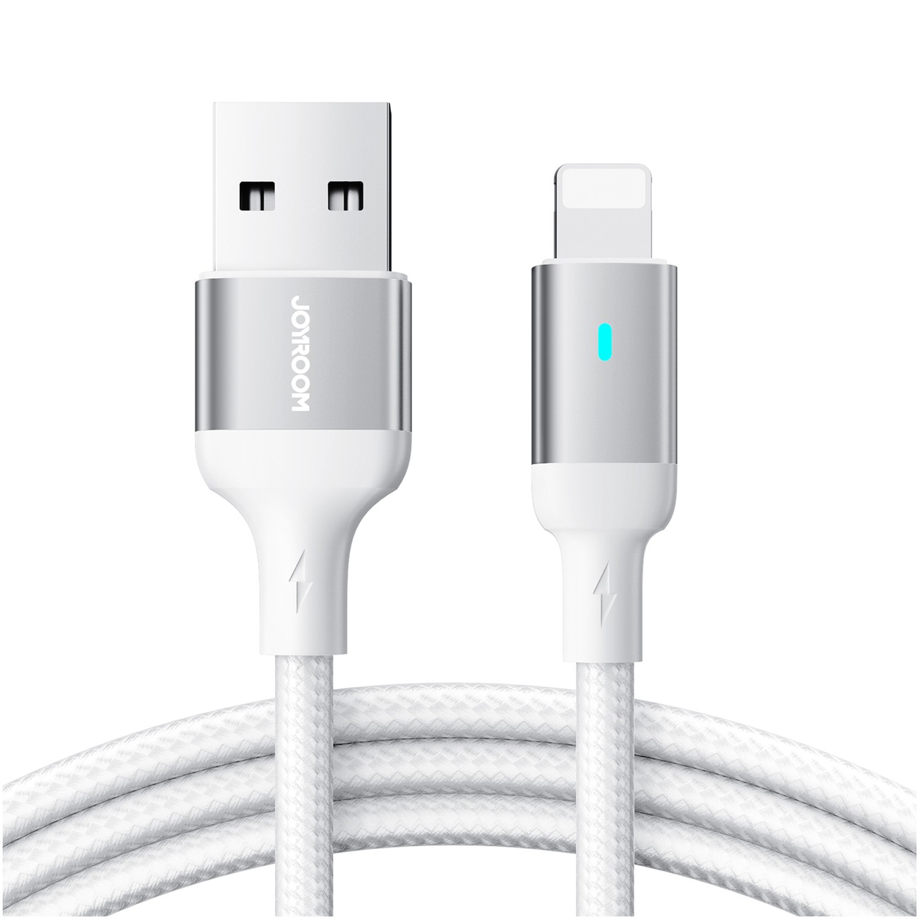Laadimisjuhe Joyroom S-UL012A10 USB to Lightning 2.4A 1.2m valge