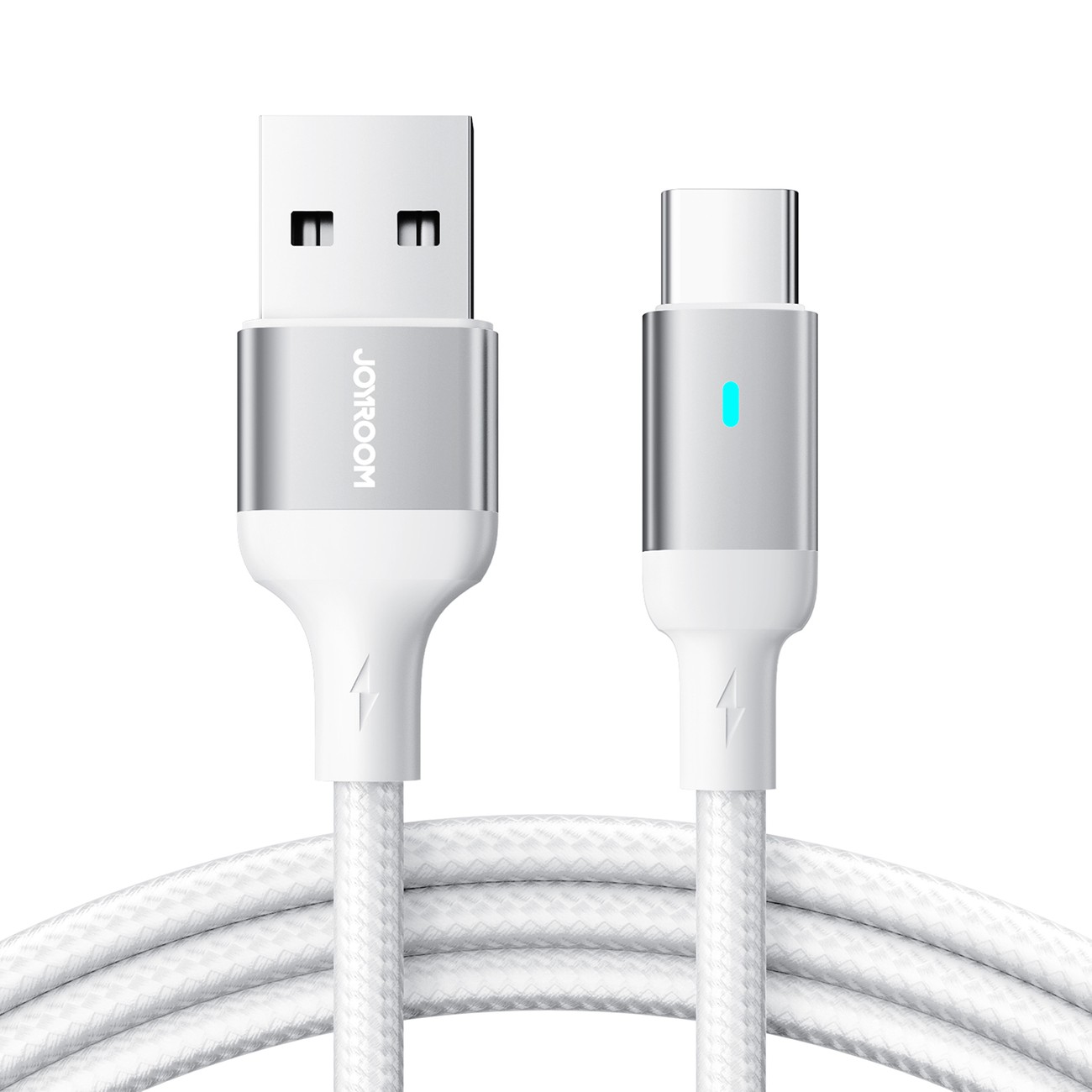 Laadimisjuhe Joyroom S-UC027A10 USB to Type-C 3A 1.2m valge