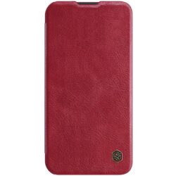 Telefoniümbris Nillkin Qin Pro Leather Apple iPhone 14 Plus punane