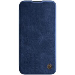 Telefoniümbris Nillkin Qin Pro Leather Apple iPhone 14 Plus sinine