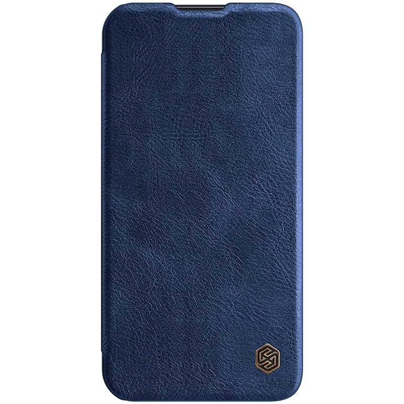 Telefoniümbris Nillkin Qin Pro Leather Apple iPhone 14 Plus sinine