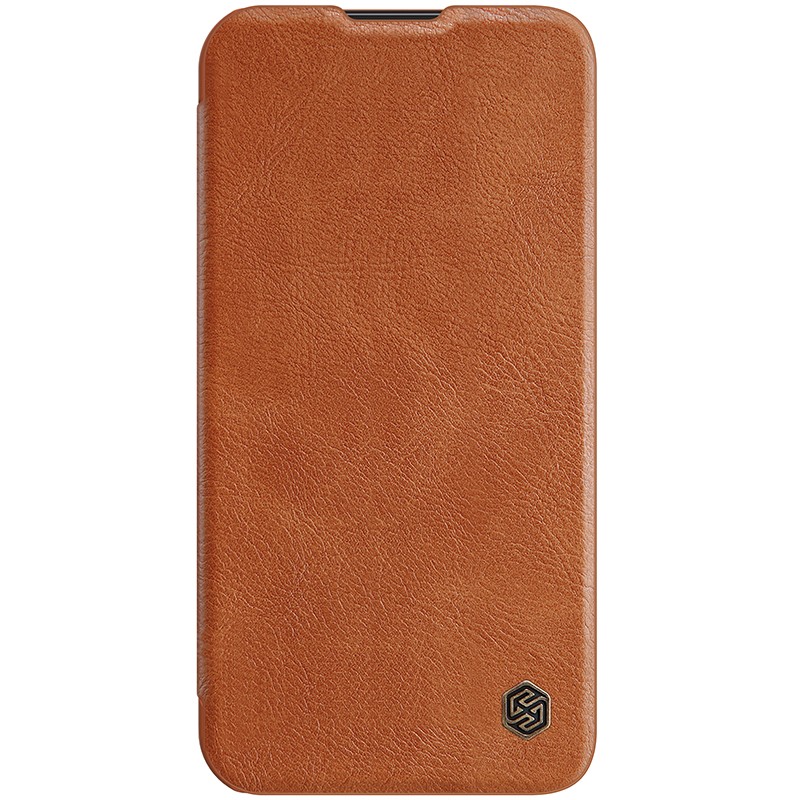 Telefoniümbris Nillkin Qin Pro Leather Apple iPhone 14 Pro Max pruun