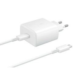 Laadija Samsung EP-TA845 45W + Type-C kaabel valge