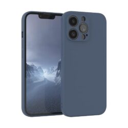 Telefoniümbris Liquid Silicone 1.5mm Samsung A165 A16 4G/A166 A16 5G tumesinine