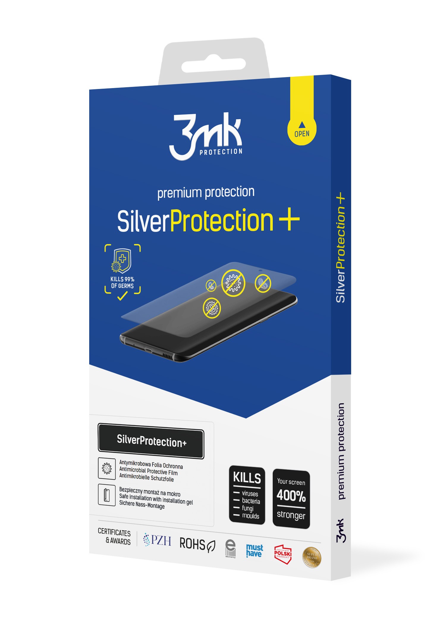 LCD kaitsekile 3mk Silver Protection+ Apple iPhone 16 Plus