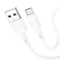 Laadimisjuhe Hoco X83 USB-A to MicroUSB 1.0m valge
