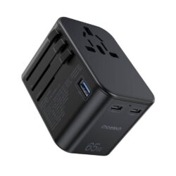 Universaalne reisilaadija Choetech PD5009 65W 2xUSB-C/USB-A must