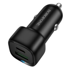 Autolaadija Borofone BZ34B 38W USB-C/USB-A must