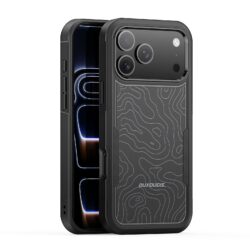 Telefoniümbris Dux Ducis Shld Apple iPhone 17 Pro Max must (Contour Pattern)