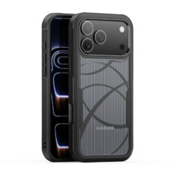 Telefoniümbris Dux Ducis Shld Apple iPhone 17 Pro Max must (Rhythm Pattern)