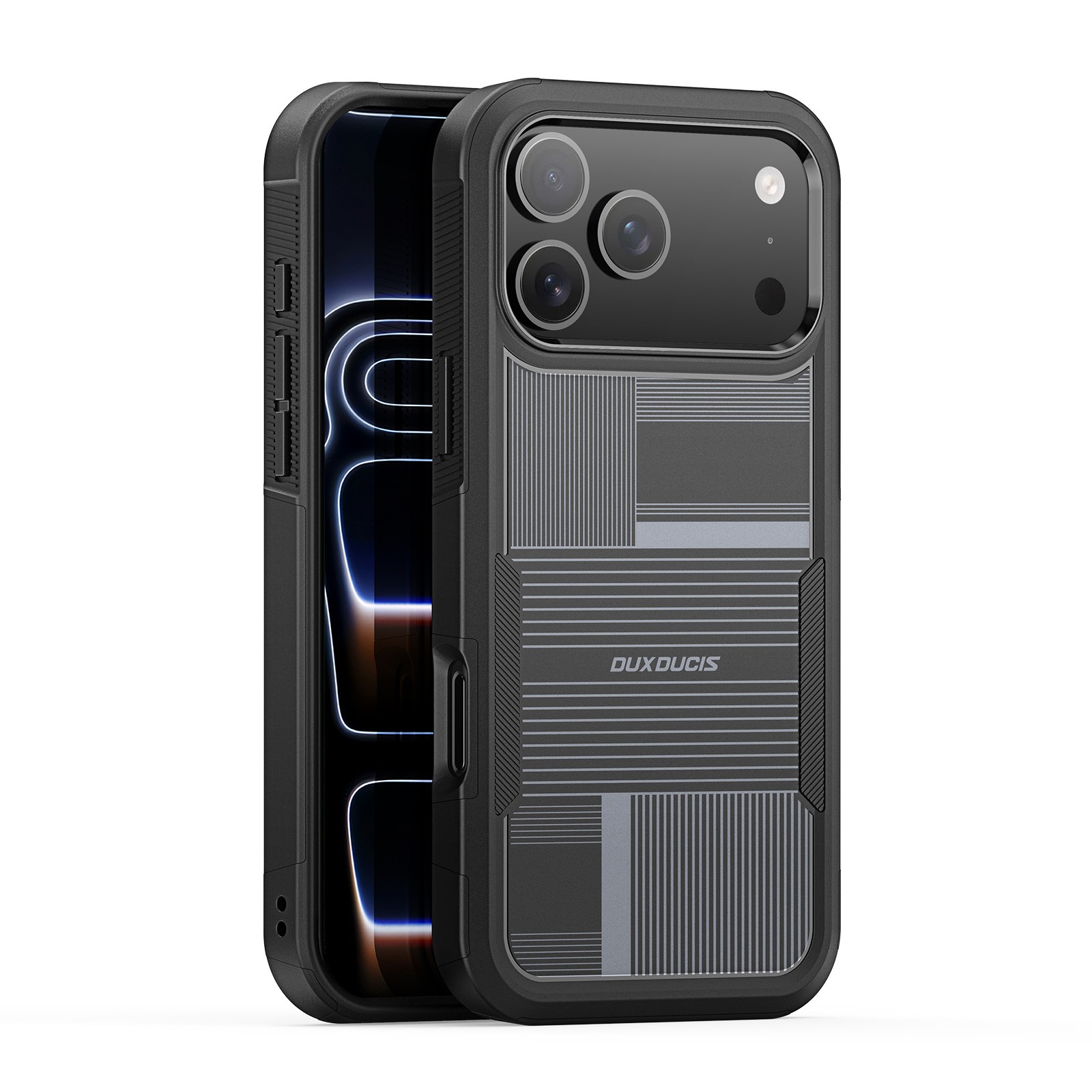 Telefoniümbris Dux Ducis Shld Apple iPhone 17 Pro must (Umbra Pattern)