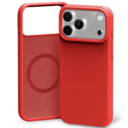 Telefoniümbris Mercury Pure Magsafe Silicon Case Apple iPhone 17 Pro punane