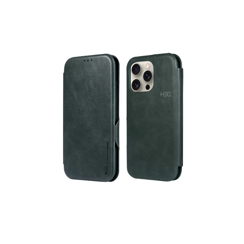 Telefoniümbris HDD Classic Wallet Case Samsung A135 A13 4G roheline