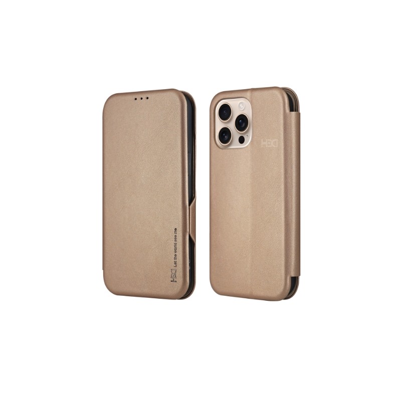 Telefoniümbris HDD Classic Wallet Case Samsung A536 A53 5G kuldne