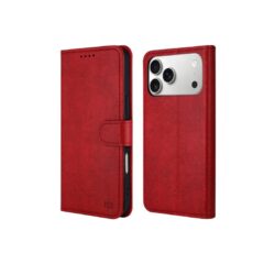 Telefoniümbris HDD Clasp Wallet Case Samsung A175 A17 4G/A176 A17 5G punane