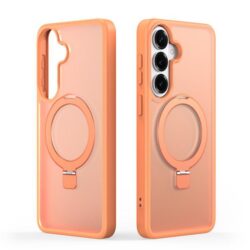 Telefoniümbris Dux Ducis Yind Magnetic Stand Samsung S942 S26 oranž