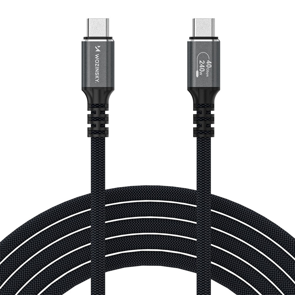 Laadimisjuhe Wozinsky WPS-UY41S USB-C Thunderbolt 4 240W 1.0m must