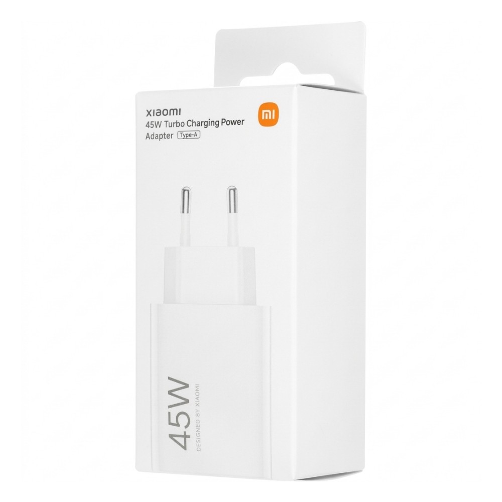 Laadija Xiaomi Turbo Charging Power Adapter 45W USB-A valge BHR07SLEU