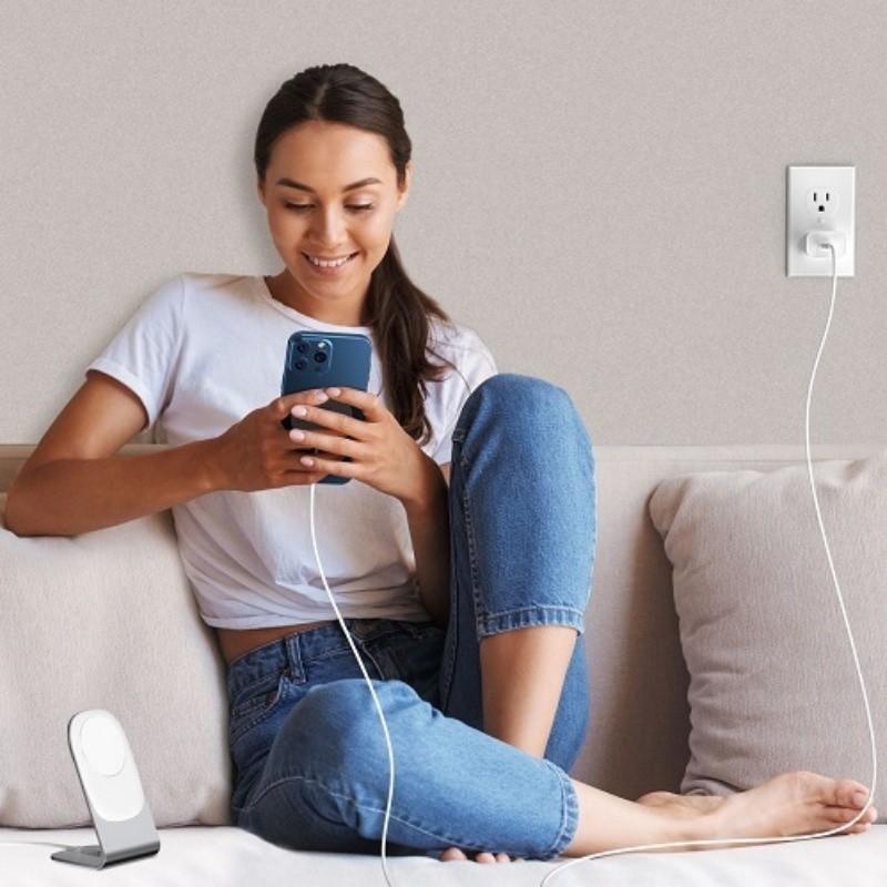 Juhtmeta laadija Choetech T518-F MagSafe 15W valge - Pilt 6