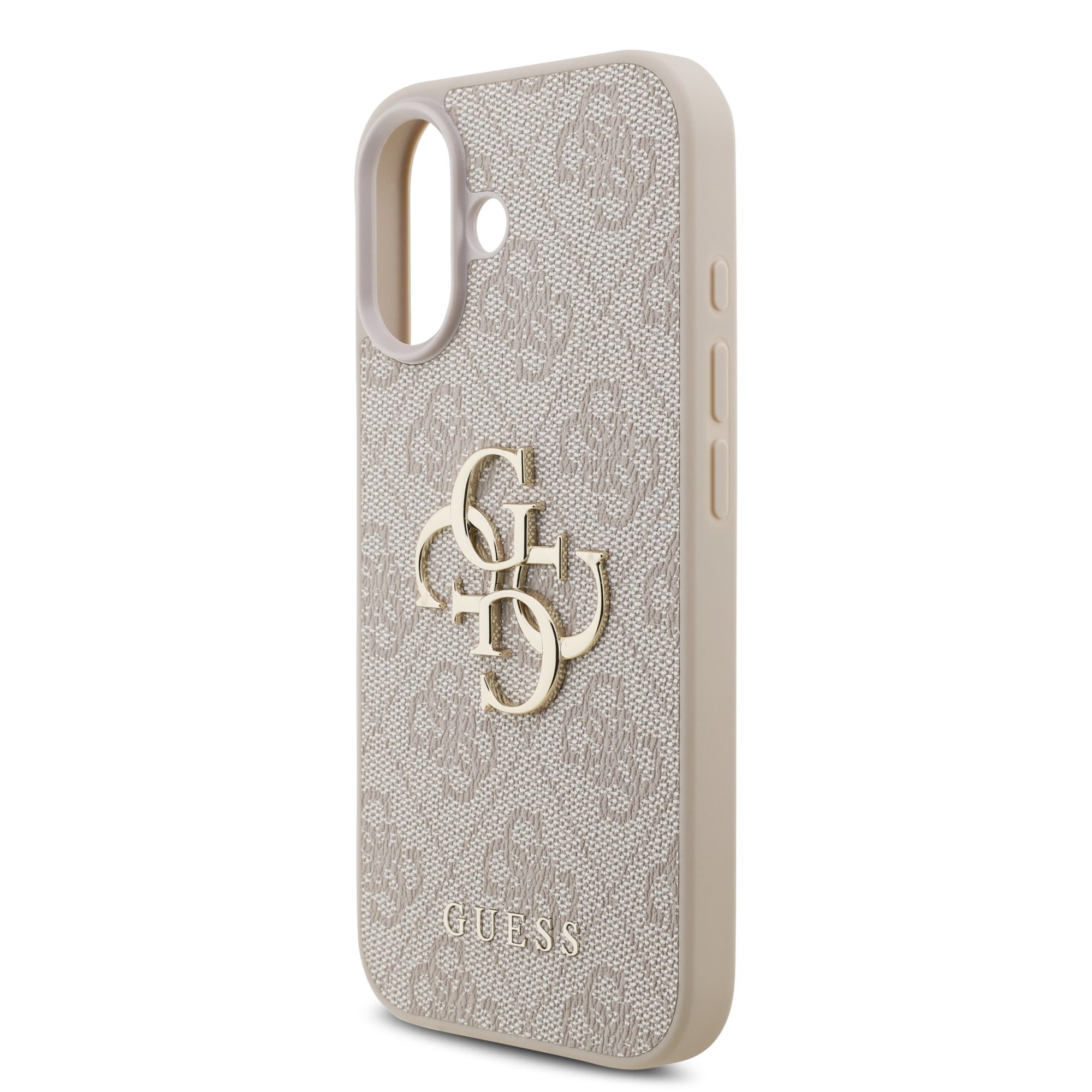Telefoniümbris Guess PU 4G Metal Logo Apple iPhone 17 roosa - Pilt 4